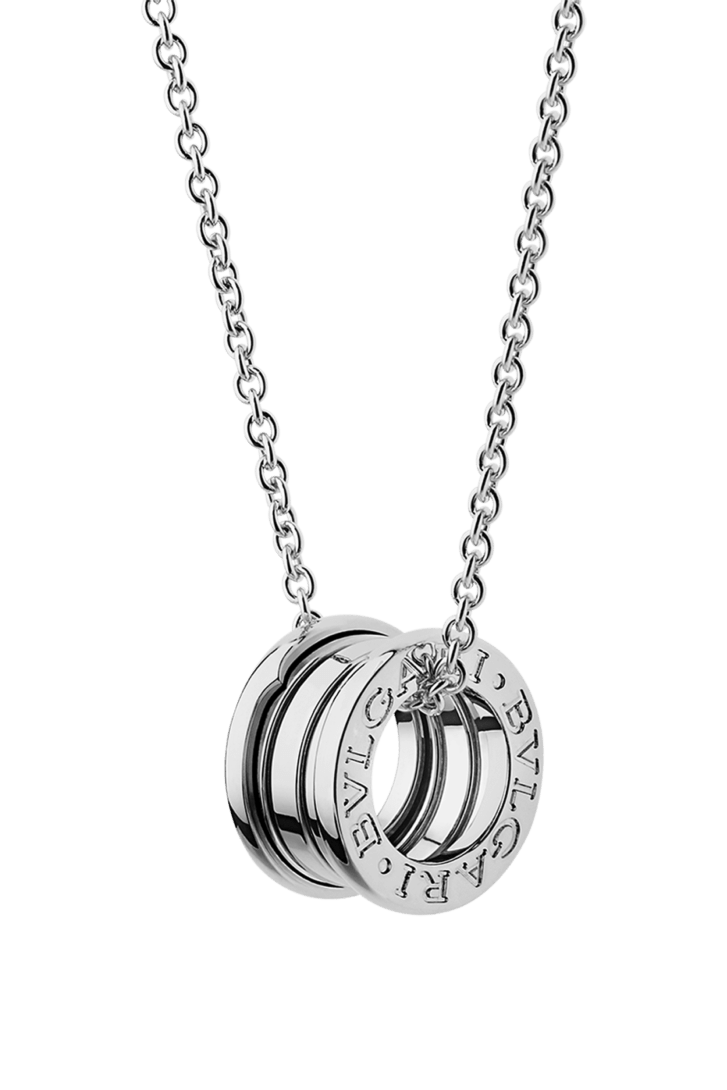 ホワイトゴールド ビー・ゼロワン ネックレス 352815 | ブルガリ