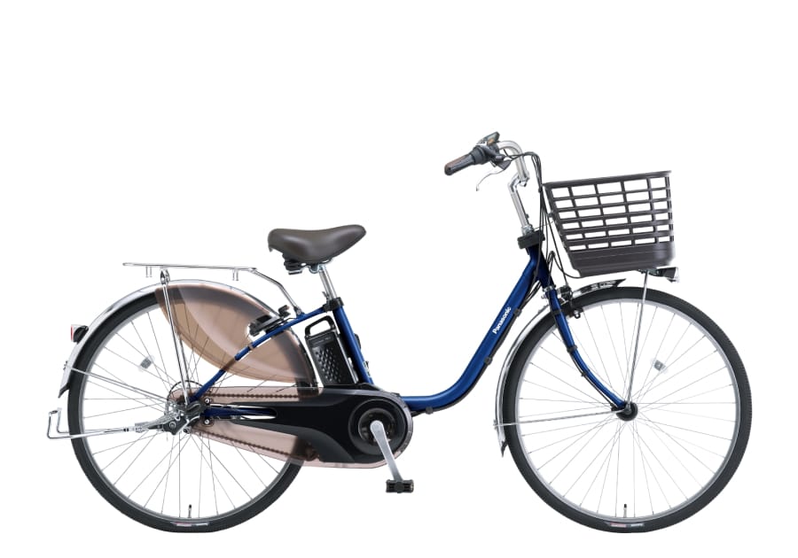 取りにこられる方限定❗️26インチネイビーシティサイクル 前面