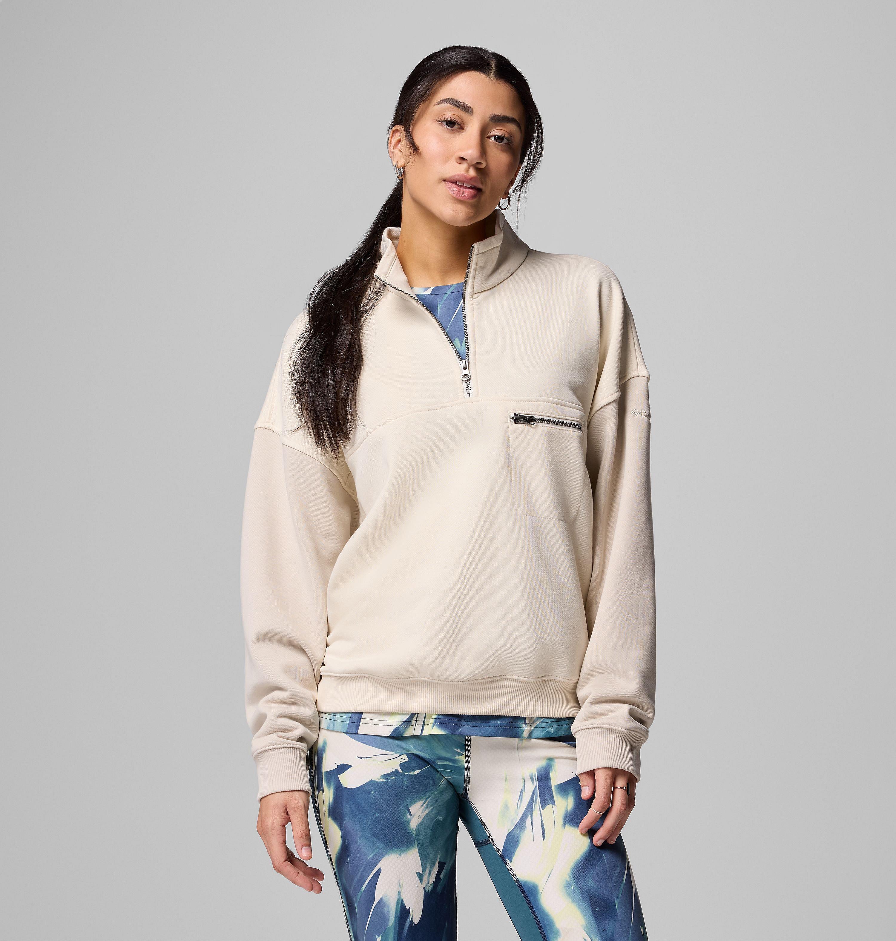 Women's Bugasweat Half Zip Pullover | Columbia