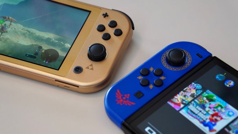 Nintendo Switch Lite Hyrule Edition hands-on review | CNN Underscored