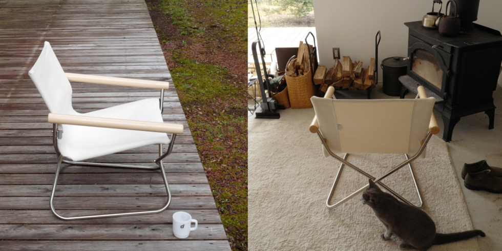 NychairX Roking ニーチェアX ロッキング 白 帆布 ナチュラル NychairX