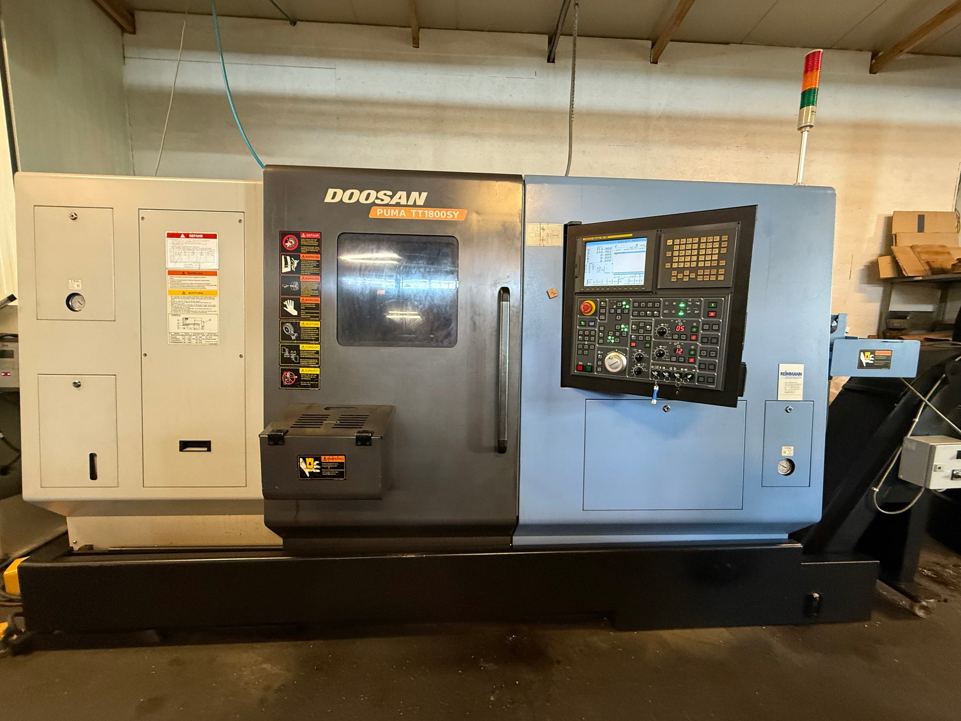DOOSAN Puma TT 1800 SY cnc lathe Used machines - Exapro