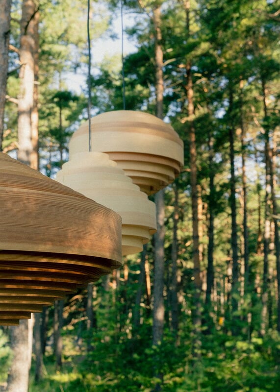 Vaarnii 1003 Hans pendant, 60 cm, pine | Finnish Design Shop