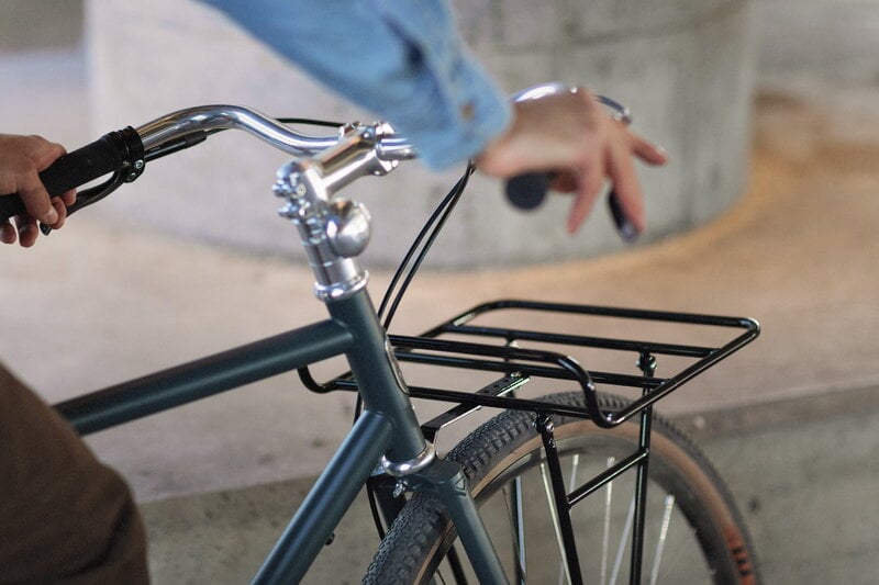 Pelago Bicycles Commuter Front Rack, L, black | Finnish Design Shop