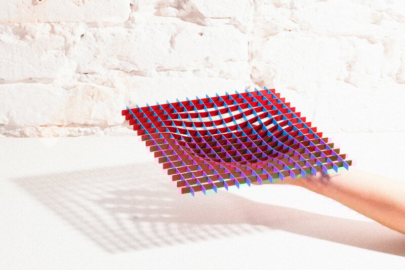 Fundamental Berlin Gravity tray, 20 x 20 cm, Pompidou | Finnish