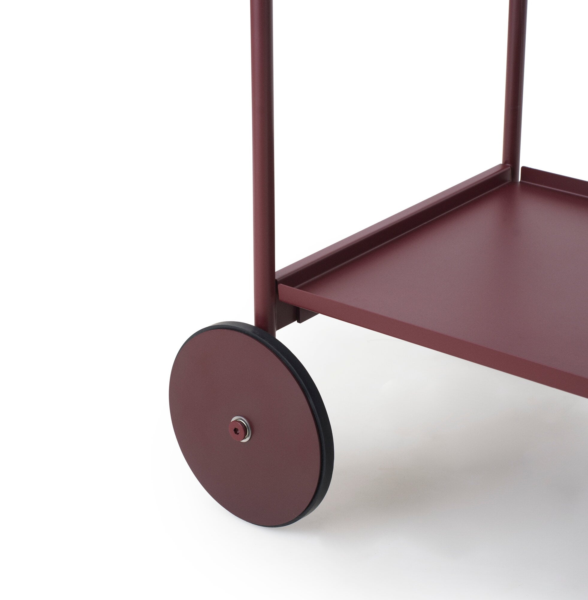 Normann Copenhagen Rul trolley, burgundy | Finnish Design Shop