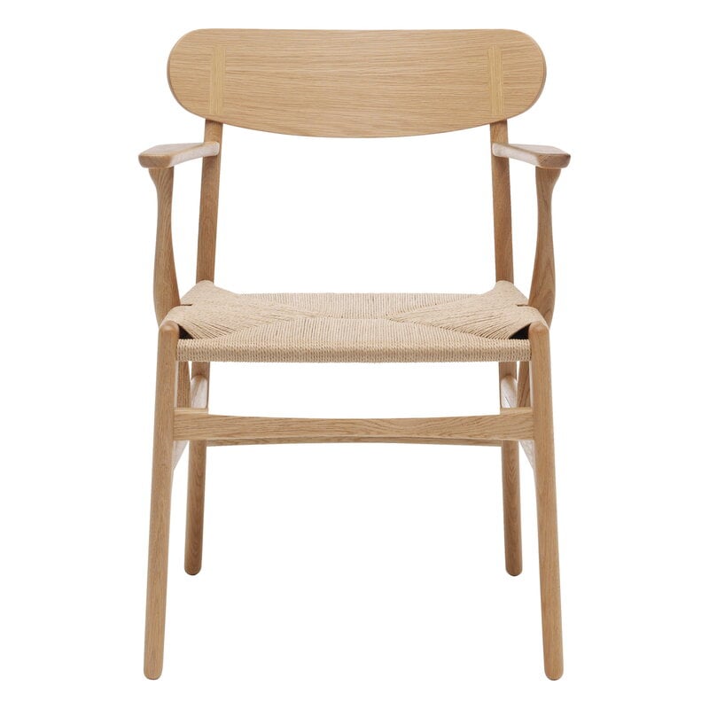 Carl Hansen & Søn CH26 chair, oiled oak - natural cord | Finnish