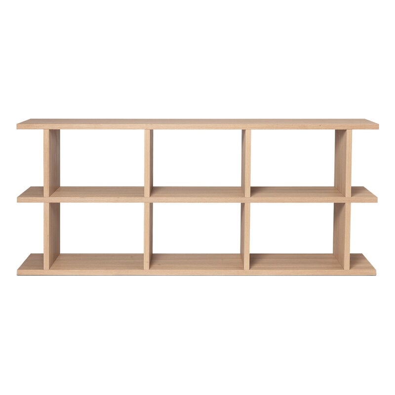 Ferm Living Kona bookcase 3x2, natural oak | Finnish Design Shop