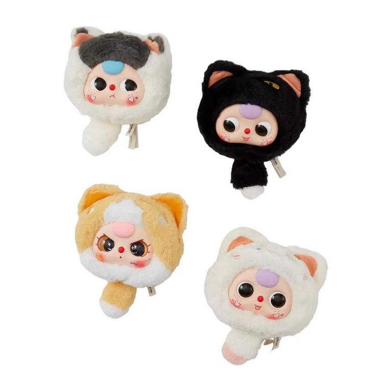 Baby Three Lucky Cat Zipper Bag Plush Series Blind Box (Styles May