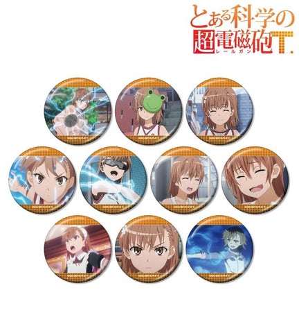 超電磁砲Tグッズ！御坂美琴＆食蜂操祈の缶バッジなどAMNIBUSにて受注