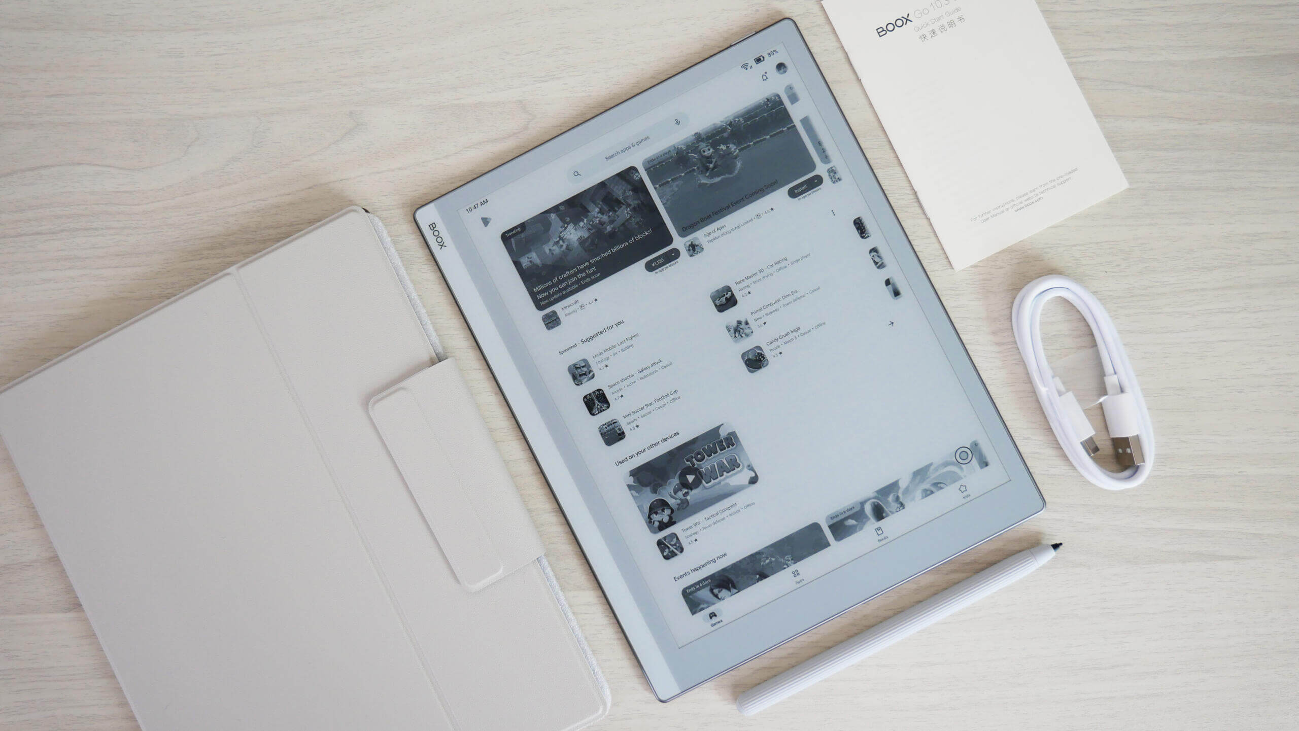 Full Review of the Onyx Boox Go 10.3 with 300 PPI - Good e-Reader