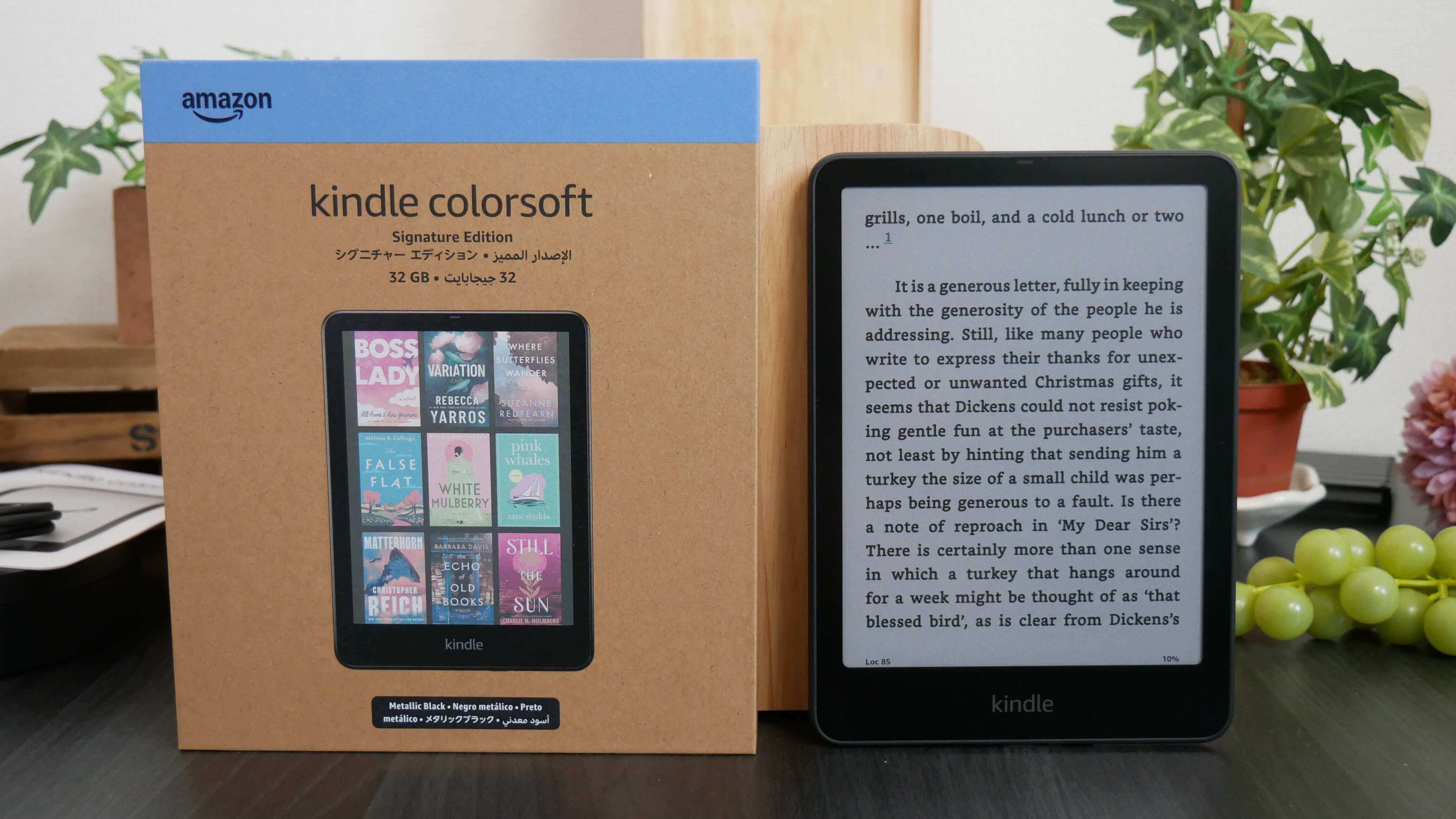 Review of the Amazon Kindle Colorsoft Signature Edition 2025