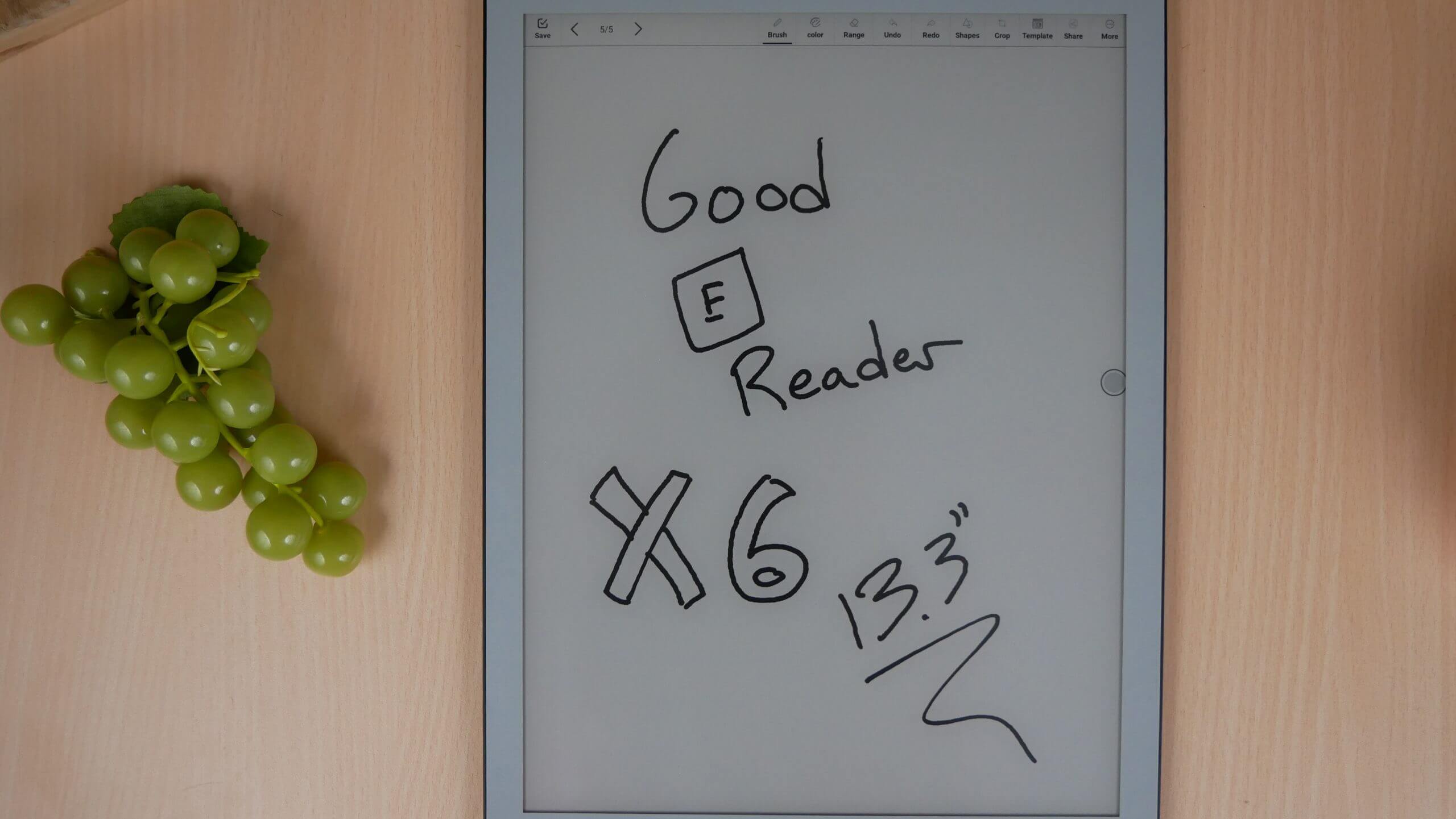 Hands on Review of the Bigme X6 - A Phenomenal 13.3 inch e-note