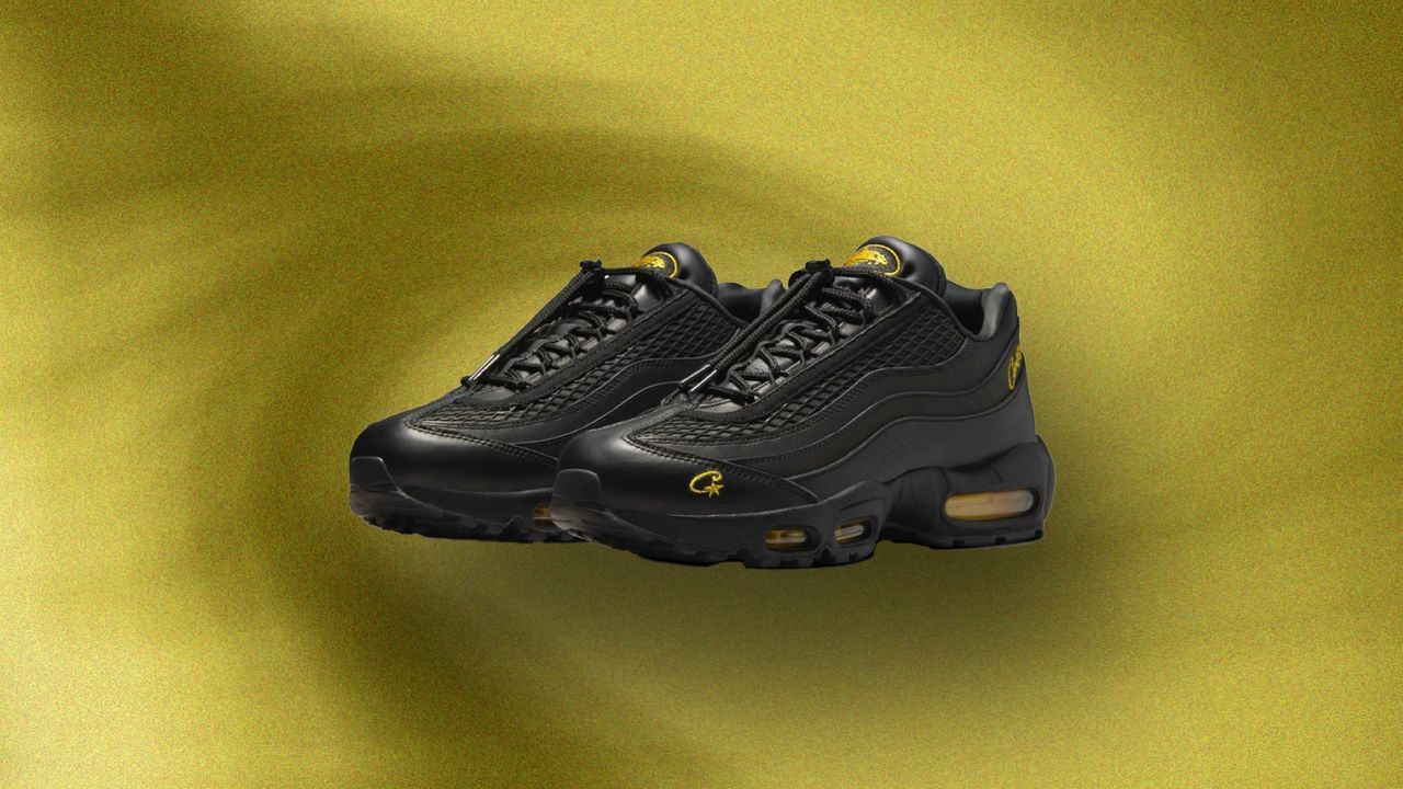 The Corteiz x Nike Air Max 95 'Tour Yellow' Is Coming in Hot | GQ