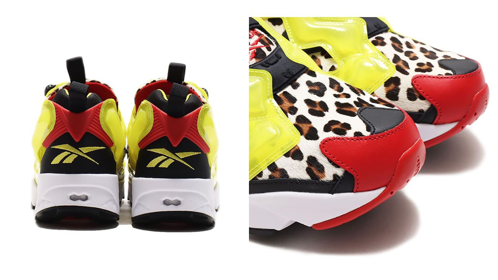 アトモス×リーボックのコラボで「ポンプフューリー」がヒョウ柄に変身