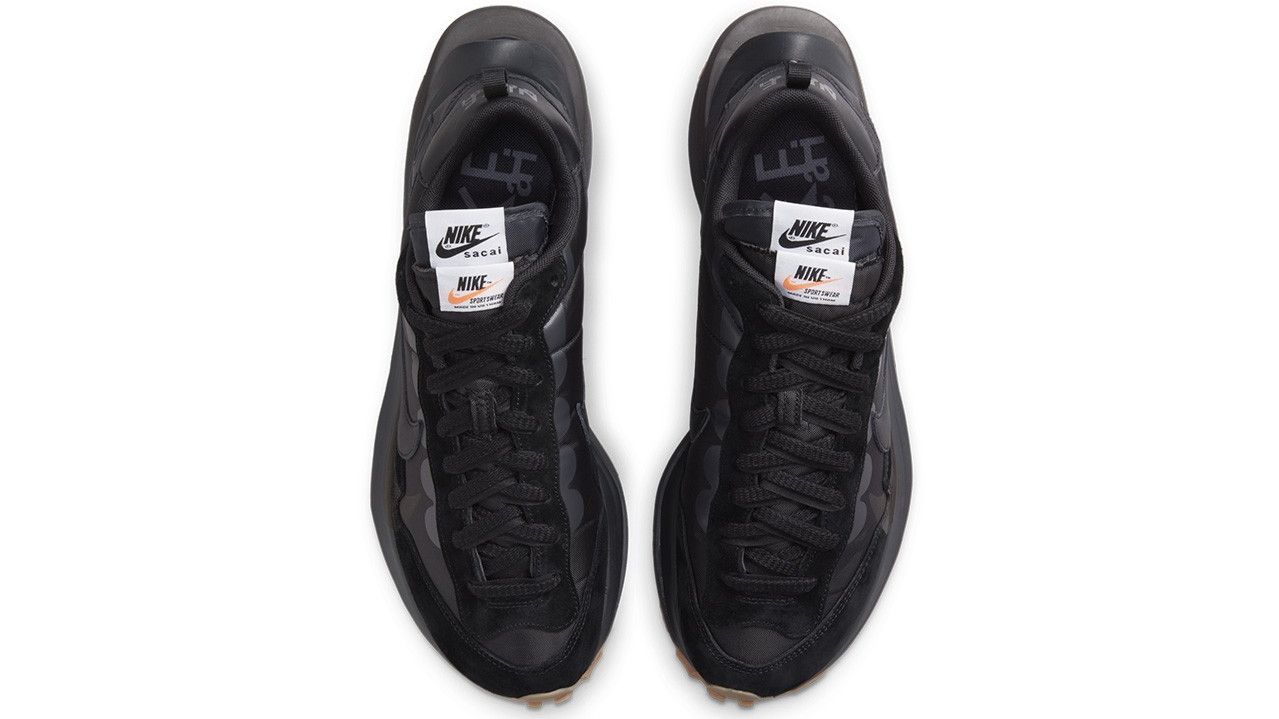 ナイキ×サカイ「ヴェイパー ワッフル」の最新コラボ“Black/Gum”の