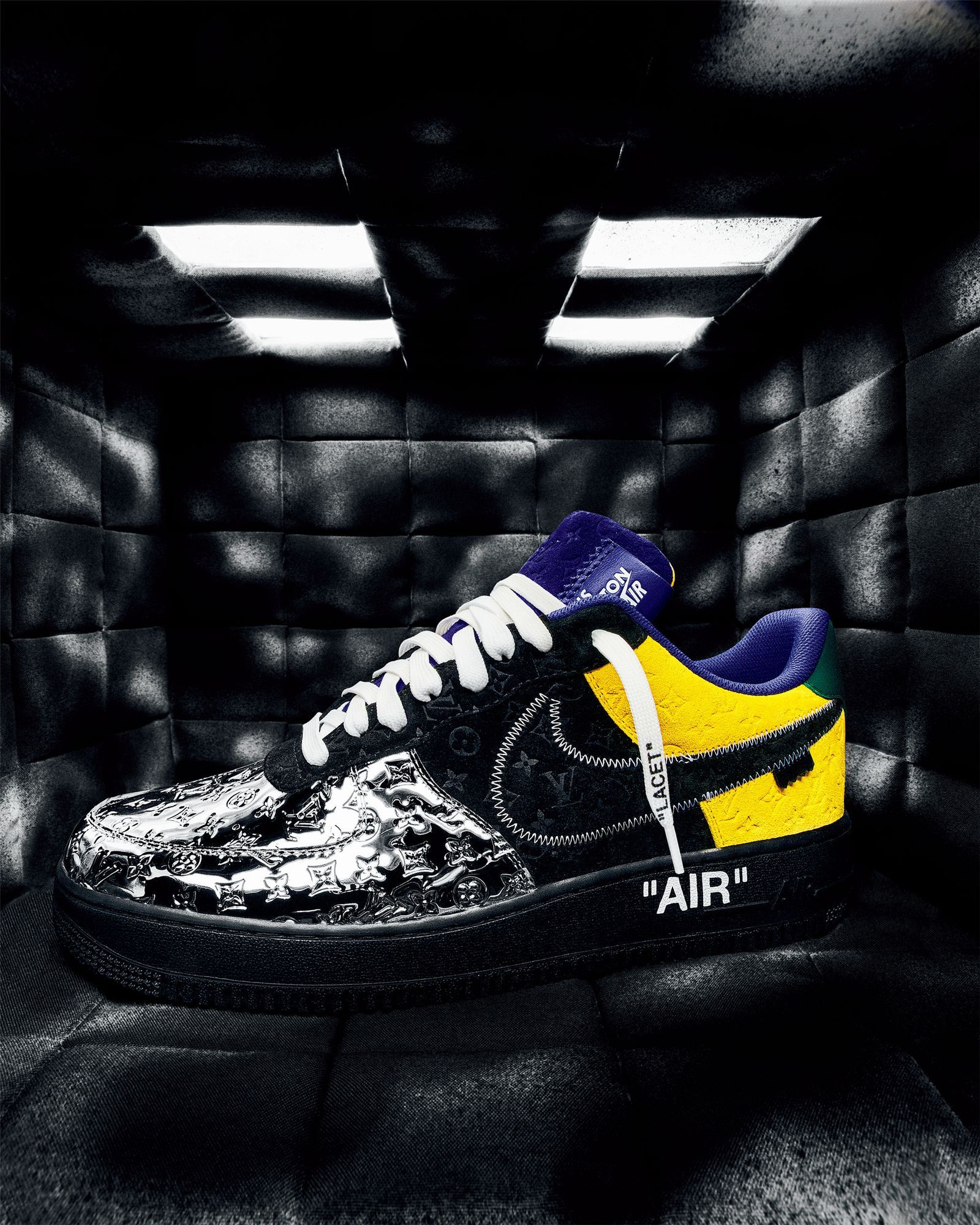 ルイ・ヴィトン×ナイキの「エア フォース 1」の新色を独占初公開