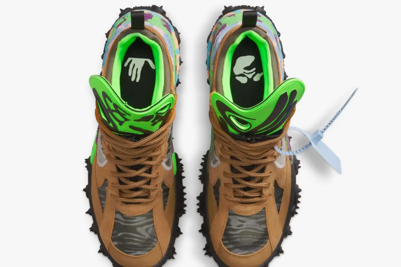 ナイキ×オフ-ホワイト™️の最新コラボ「テラ フォーマ」の2モデルが