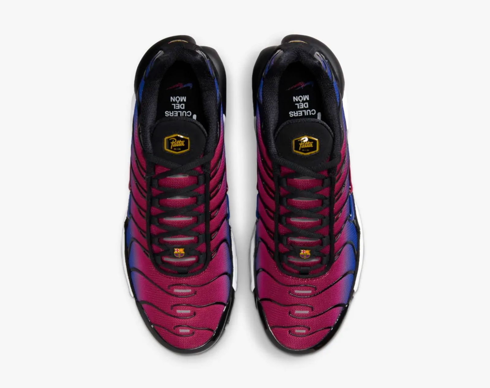 ナイキ「エア マックス プラス」×FCバルセロナ×パタのトリプルコラボが