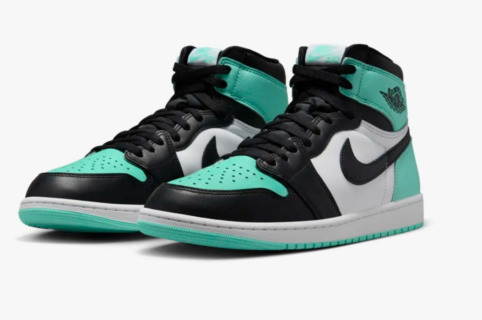 エア ジョーダン 1 HIGH OG」の新色は鮮やかなグリーンのコントラスト