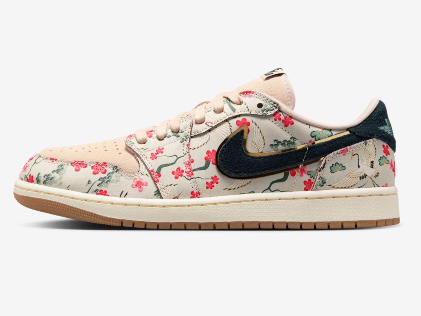 ナイキ「エア ジョーダン 1 LOW OG 八村塁 “Cranes”」は華やかな