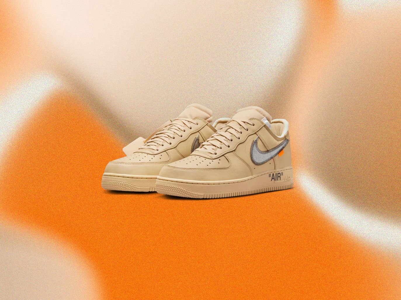 ヴァージル・アブロー×ナイキ、未発売の「エア フォース 1 “Sesame