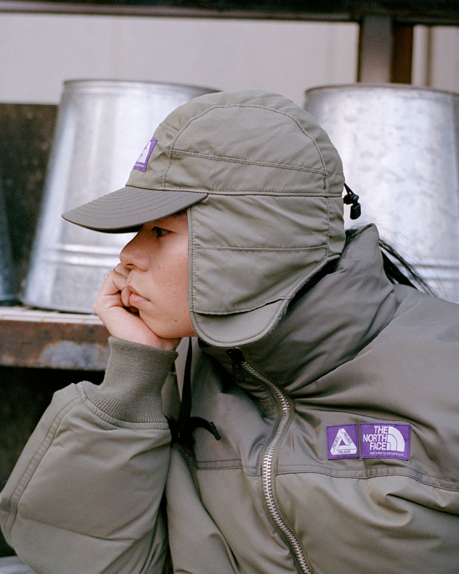 ザ・ノース・フェイス パープルレーベル × パレス スケートボードから