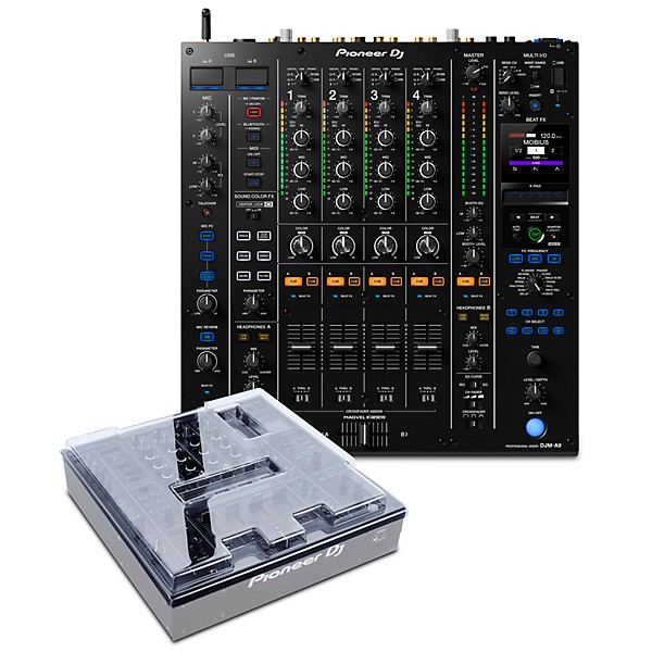Pioneer DJ DJM-A9 and Decksaver Cover Bundle | Guitar Center