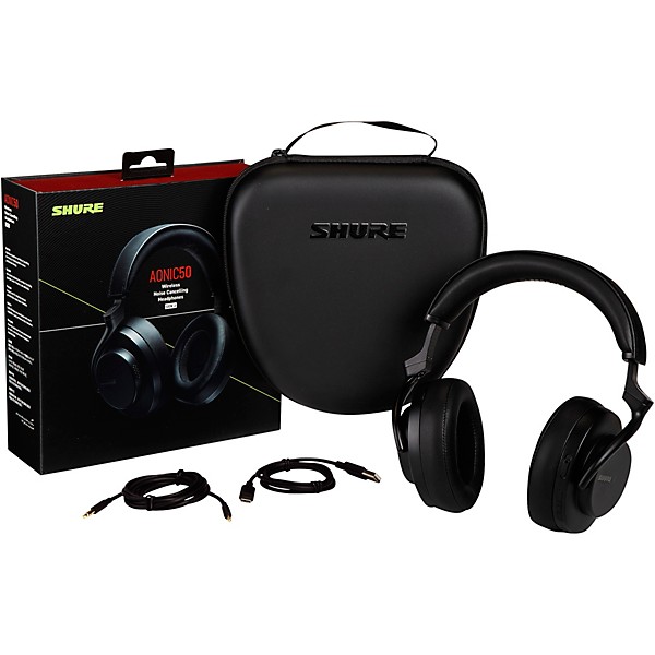 Shure AONIC 50 Wireless Noise-Cancelling Headphones, Gen 2