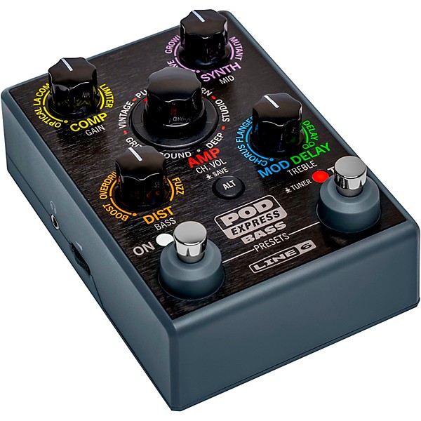 Line 6 POD Express Bass Effects Pedal Black | Guitar Center