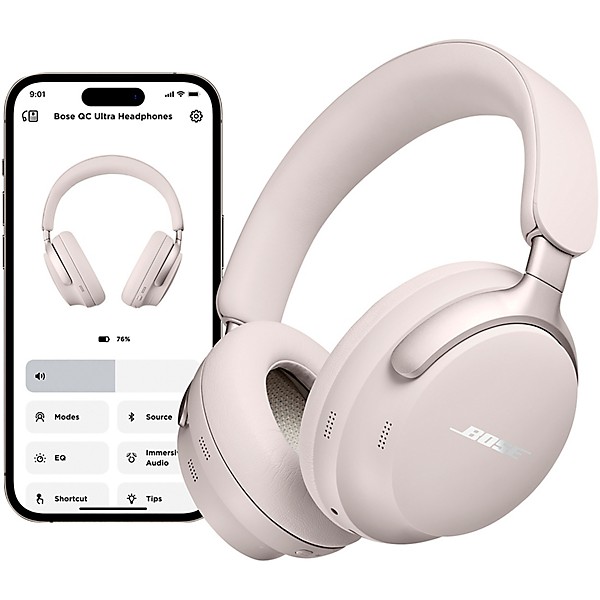 Bose QuietComfort Ultra Wireless White Smoke Noise Cancelling