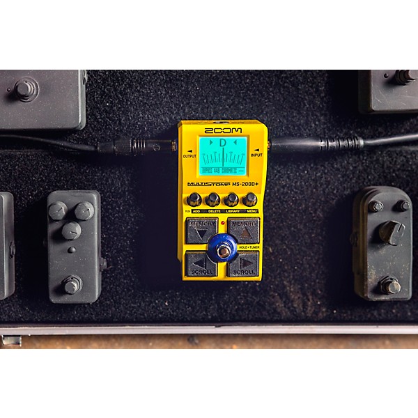 Zoom MS-200D+ Multi-Stomp Distortion Effects Pedal Yellow | Guitar