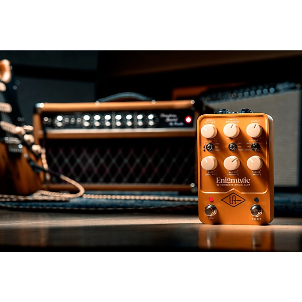 Universal Audio UAFX Enigmatic '82 Overdrive Special Amp Effects