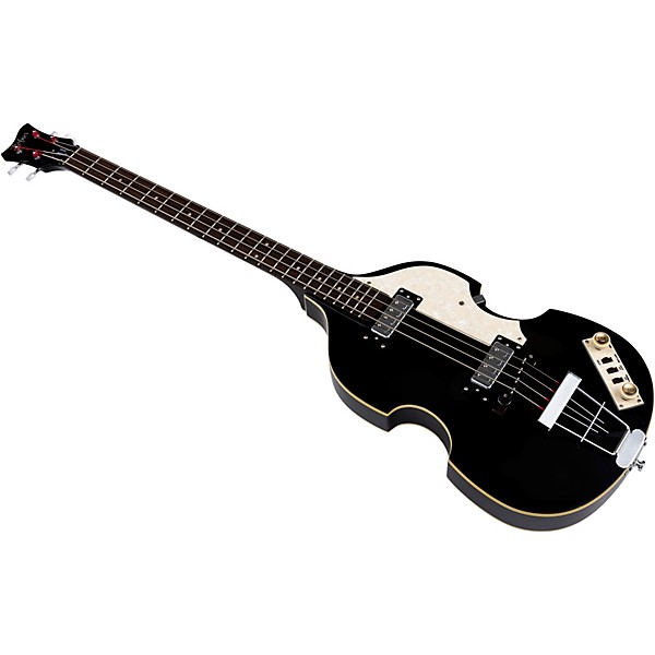 Hofner Ignition Series Short-Scale Violin Bass Guitar - Black