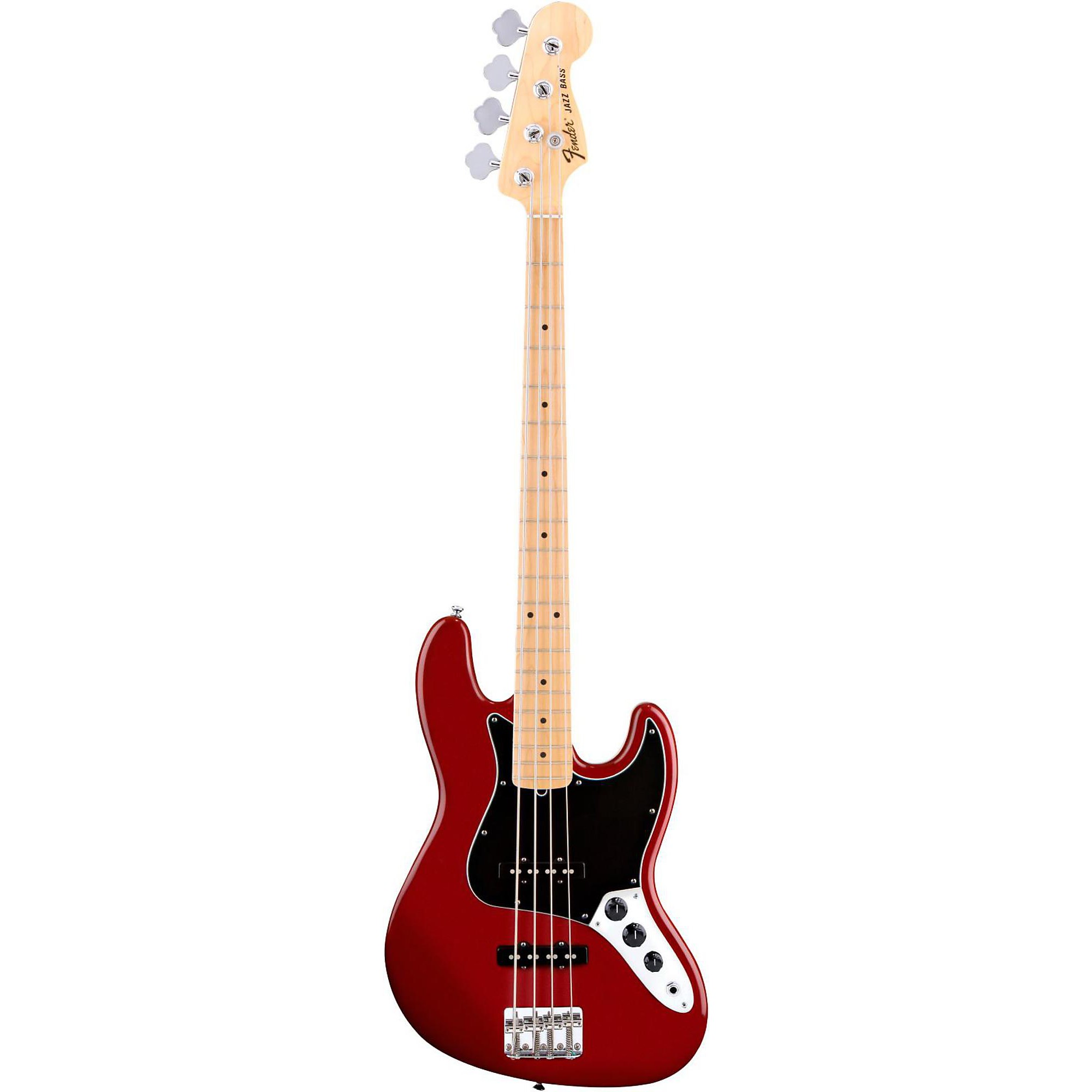 Open Box Fender American Special Jazz Bass Candy Apple Red Maple