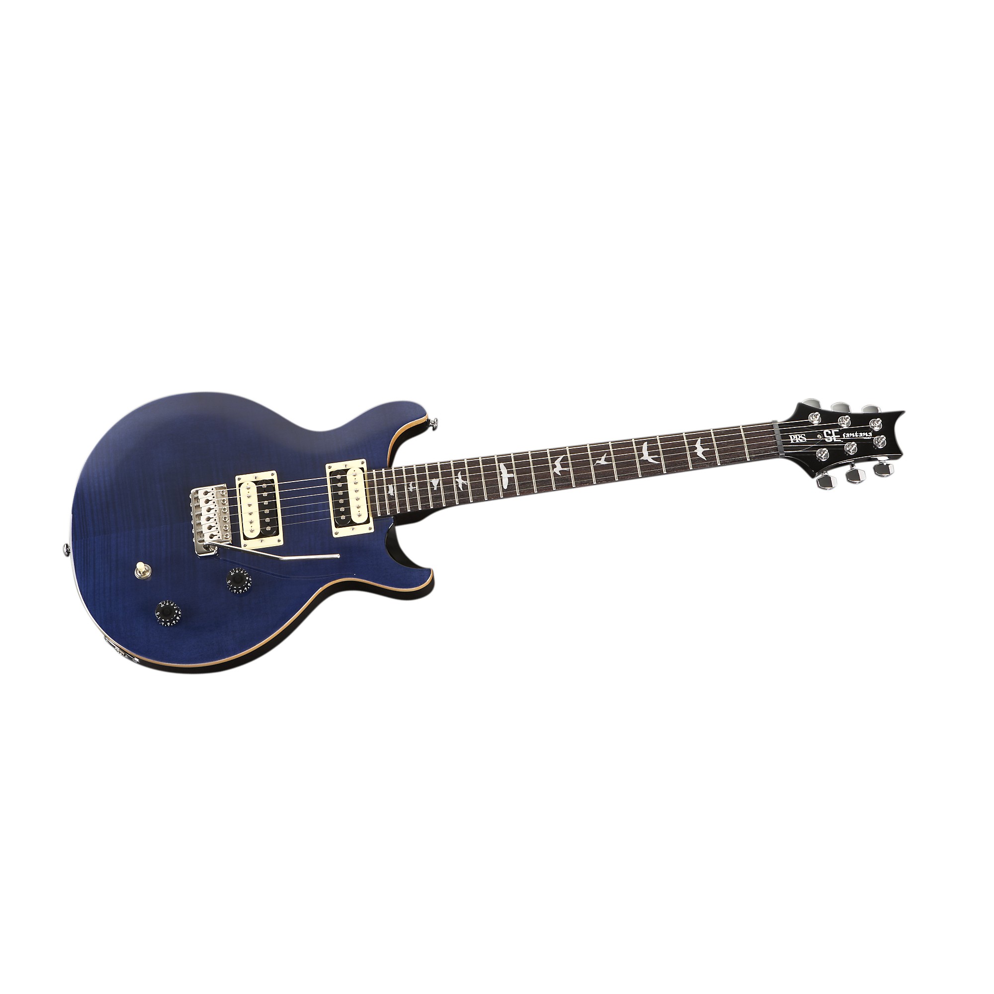 PRS SE Santana Electric Guitar with Gig Bag Whale Blue | Guitar Center