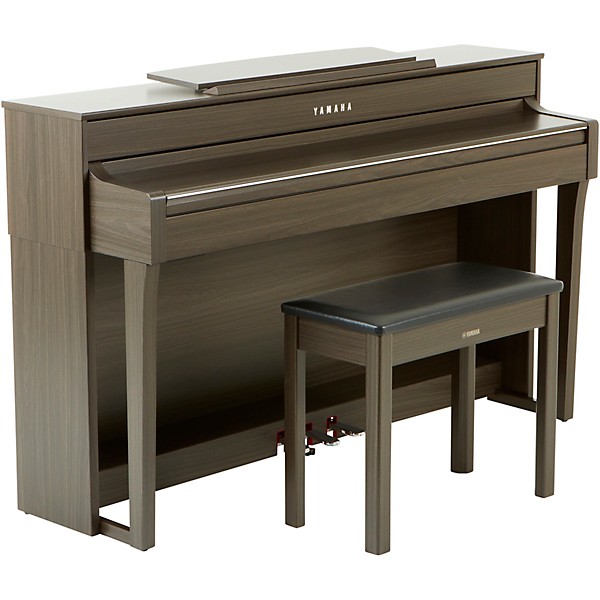 Yamaha Clavinova CLP-645 Console Digital Piano with Bench Dark