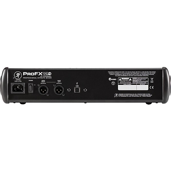 Mackie ProFX12v2 12-Channel Professional FX Mixer with USB