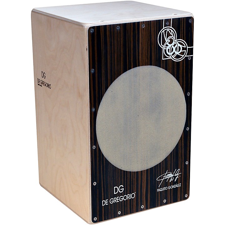 DG De Gregorio Paquito Gonzalez Signature Cajon with Brush Face