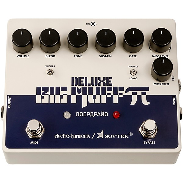 Electro-Harmonix Sovtek Deluxe Big Muff Pi Distortion/Sustainer