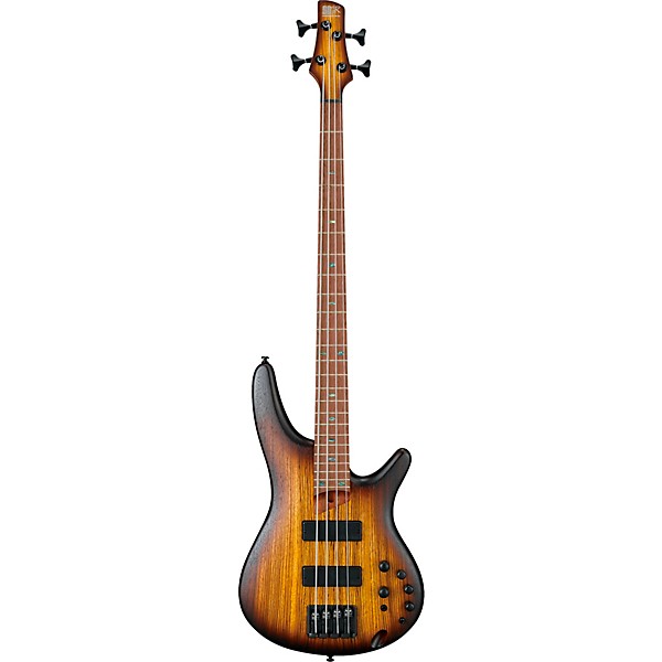 Ibanez SR500EZW Electric Bass Guitar Flat Brown Burst | Guitar Center