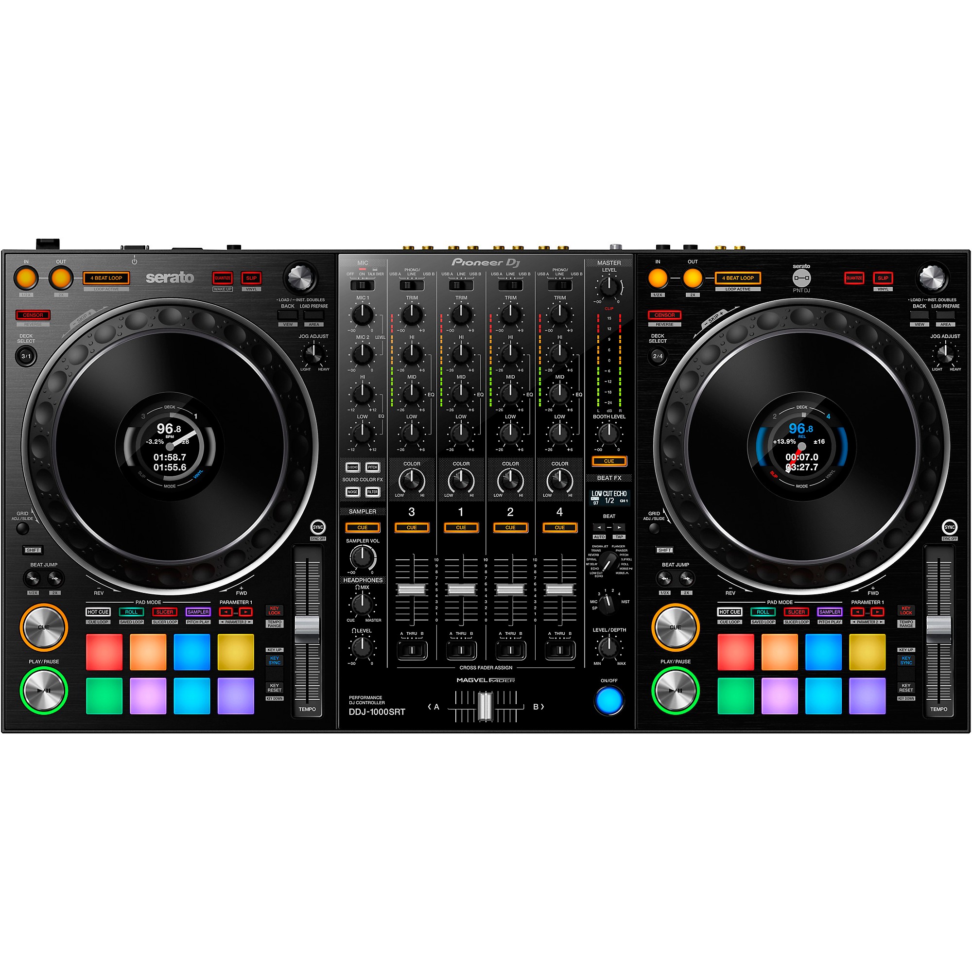 Pioneer DJ DDJ-1000SRT Controller for Serato DJ Pro | Guitar Center