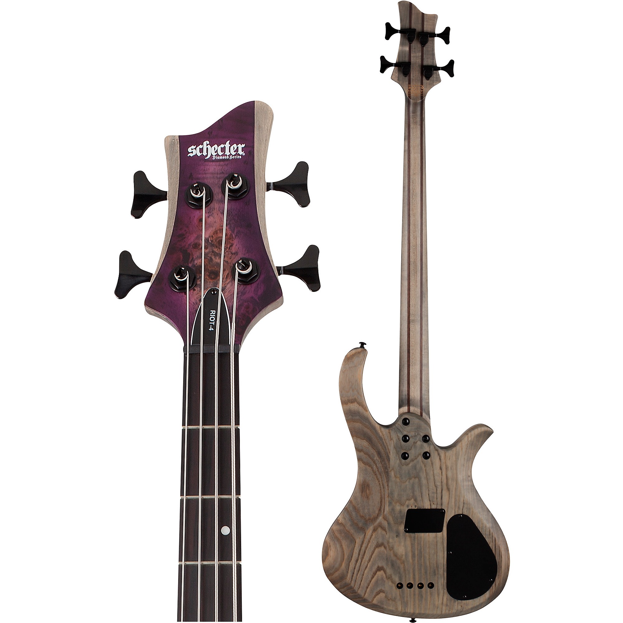 Schecter Guitar Research Riot-4 Left-Handed 4-String Electric Bass