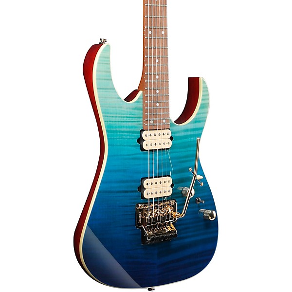 Ibanez RG420HPFM RG High Performance 6st Electric Guitar Blue Reef