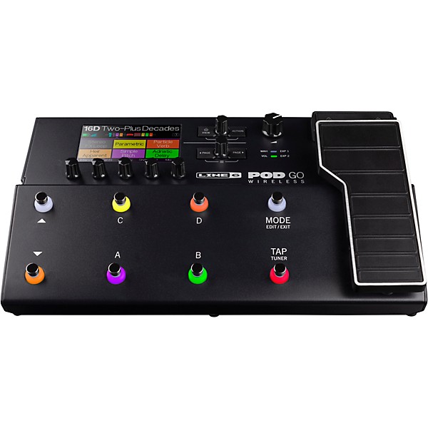 Line 6 POD Go Wireless Guitar Multi-Effects Processor Black