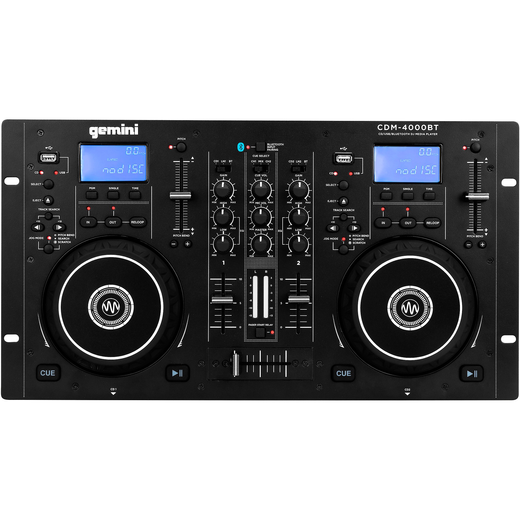 Gemini CDM-4000BT CD/MIXER Combo Player With BT Input | Guitar Center