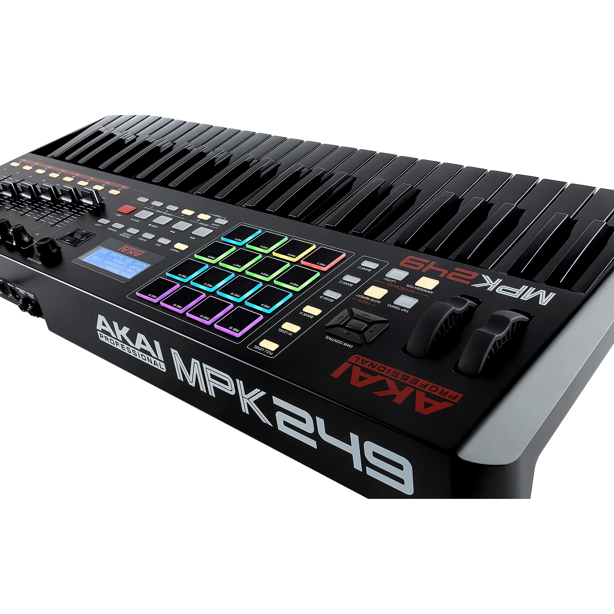 Akai Professional MPK249 49-Key Controller, Black-on-Black