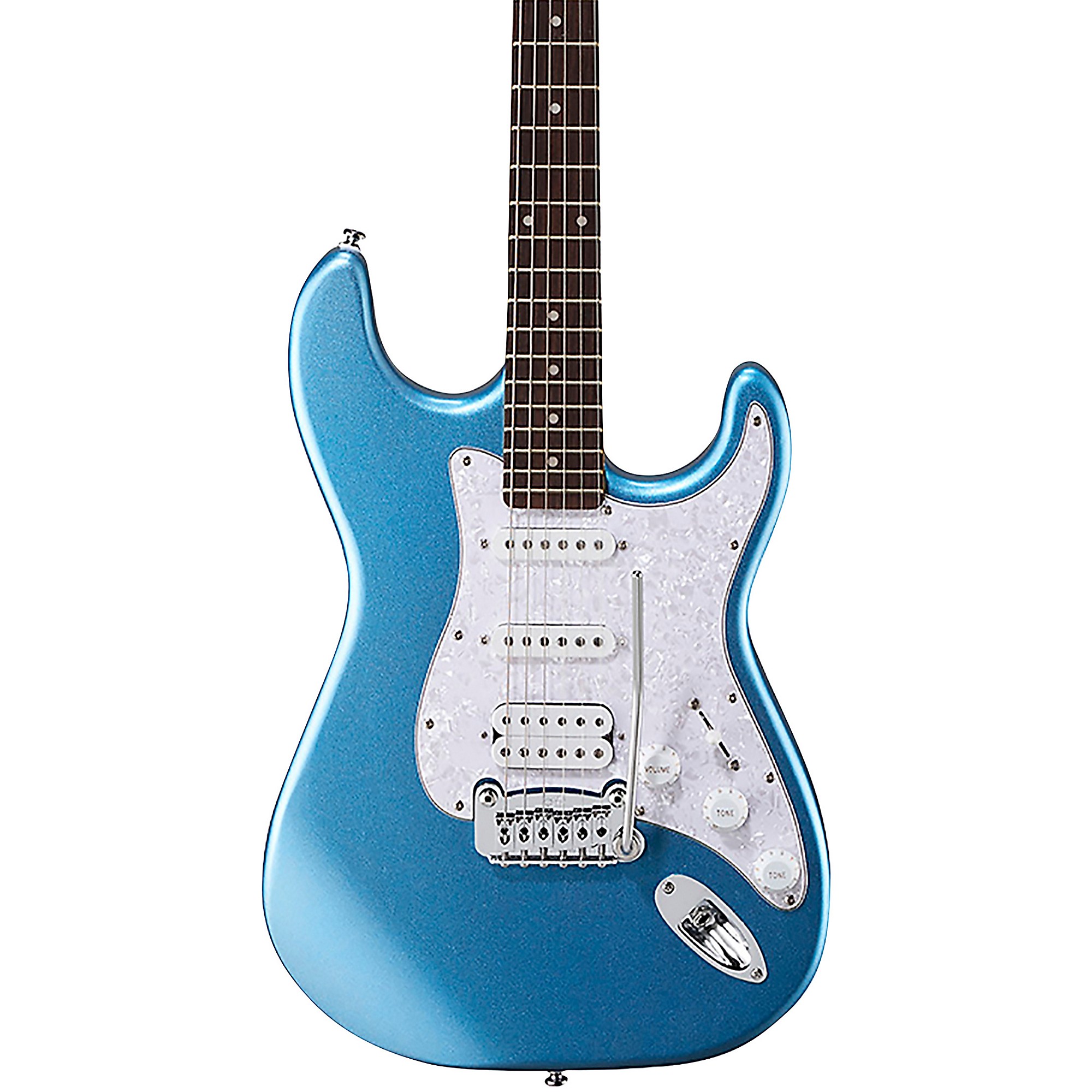 G&L Tribute Legacy HSS Electric Guitar Lake Placid Blue | Guitar