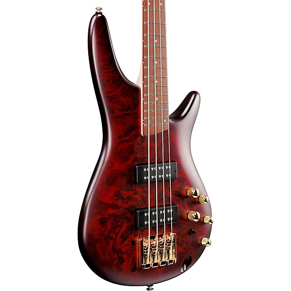 Ibanez SR300EDX Electric Bass Guitar - Wine Red Frozen Matte