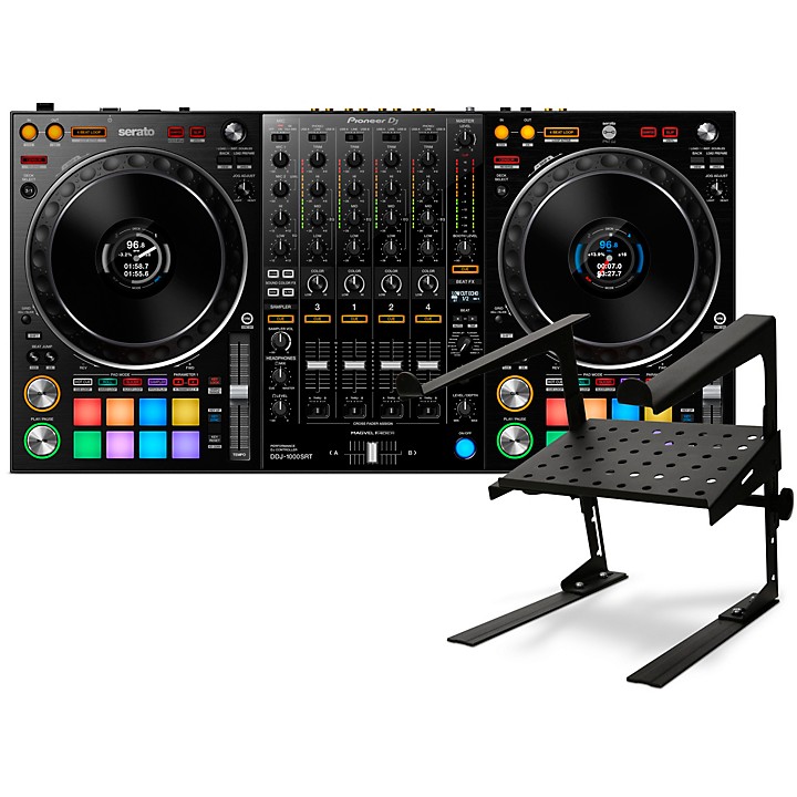 Pioneer DJ DDJ-1000SRT DJ Controller with Laptop Stand | Guitar Center